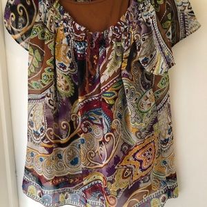 Multi colored blouse